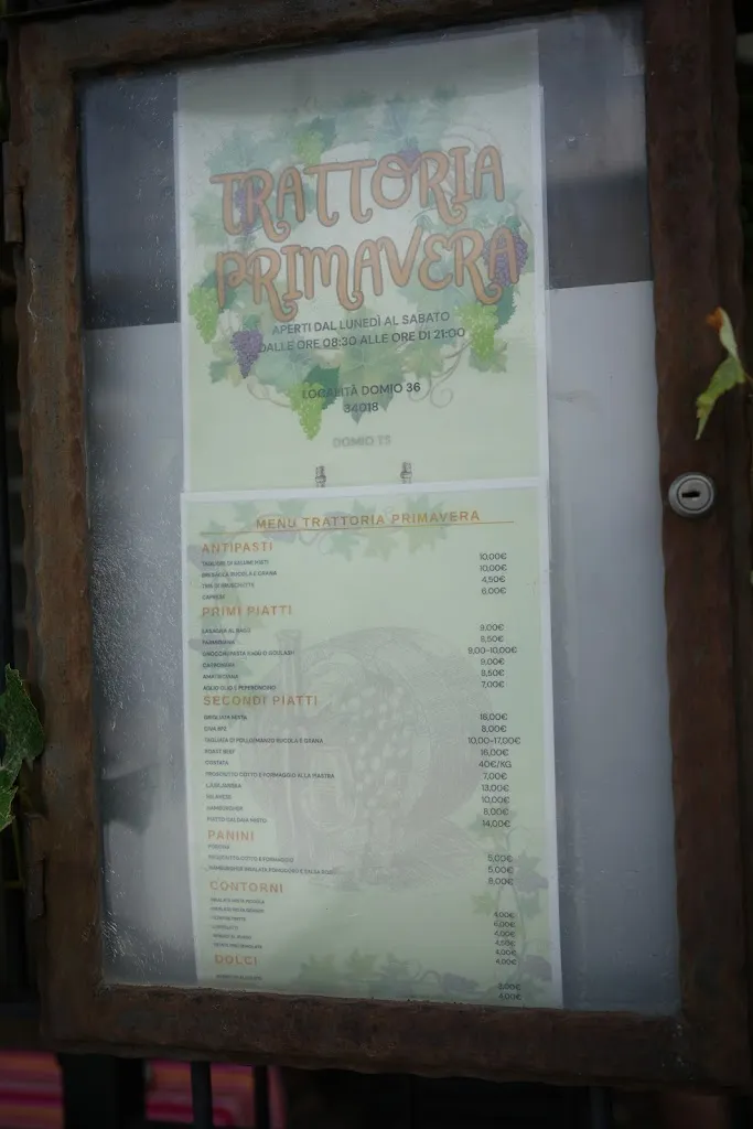 Menu_Trattoria Primavera Domio-San Dorligo_Dolina_image_1