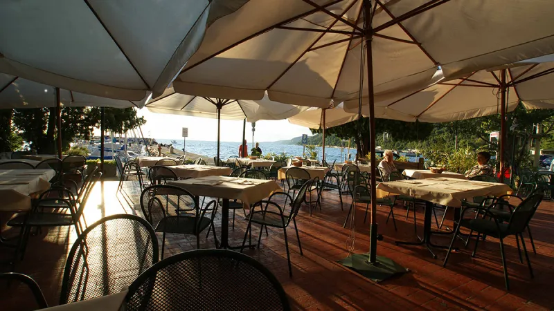 Tavernetta al Molo restaurant in Dolina