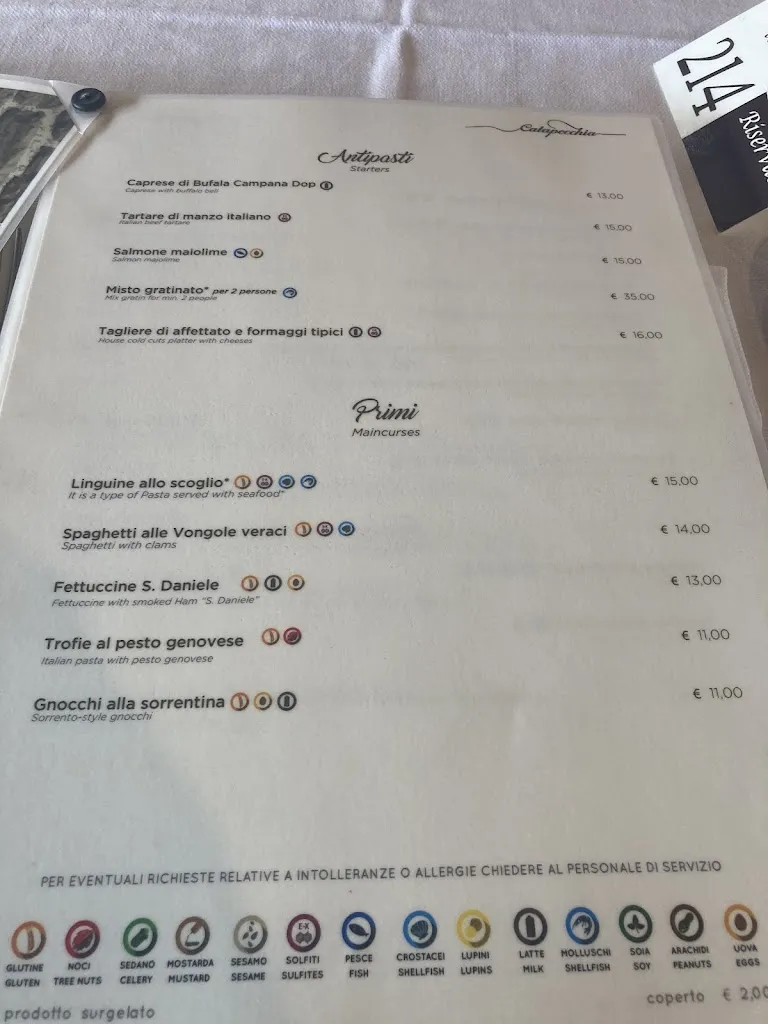 Menu_Pizzeria-Ristorante la Catapecchia_Fiumicello_image_3