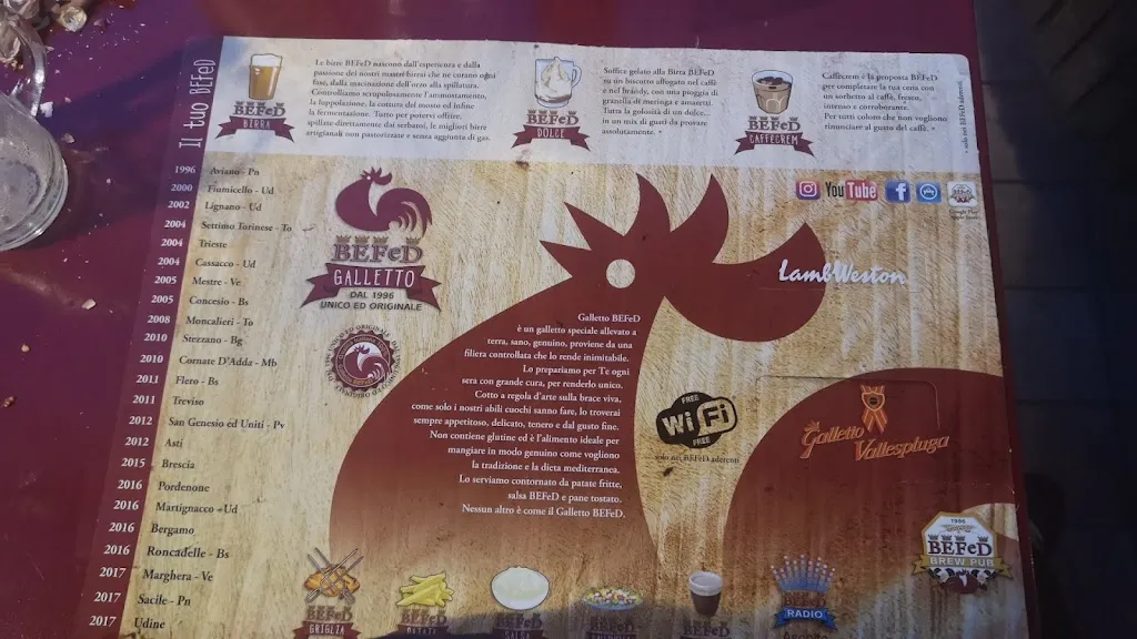 Menu_BEFED Brew Pub Fiumicello_Fiumicello_image_2
