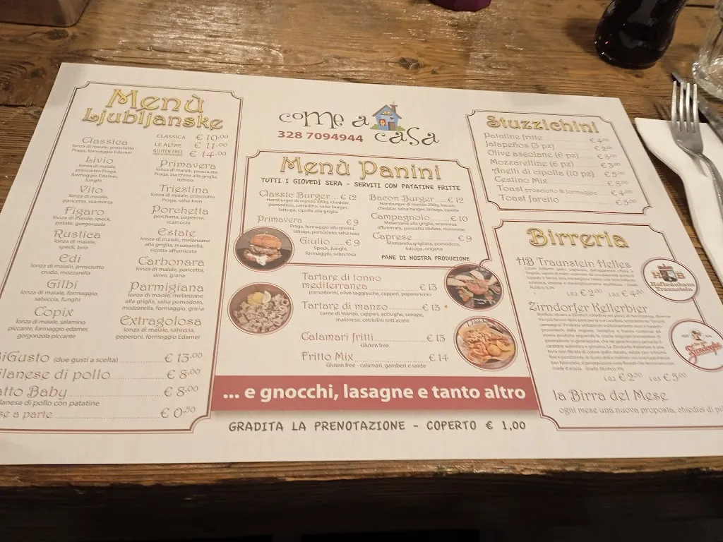 Menu_Come a casa caffetteria Bistrot_Fiumicello_image_3