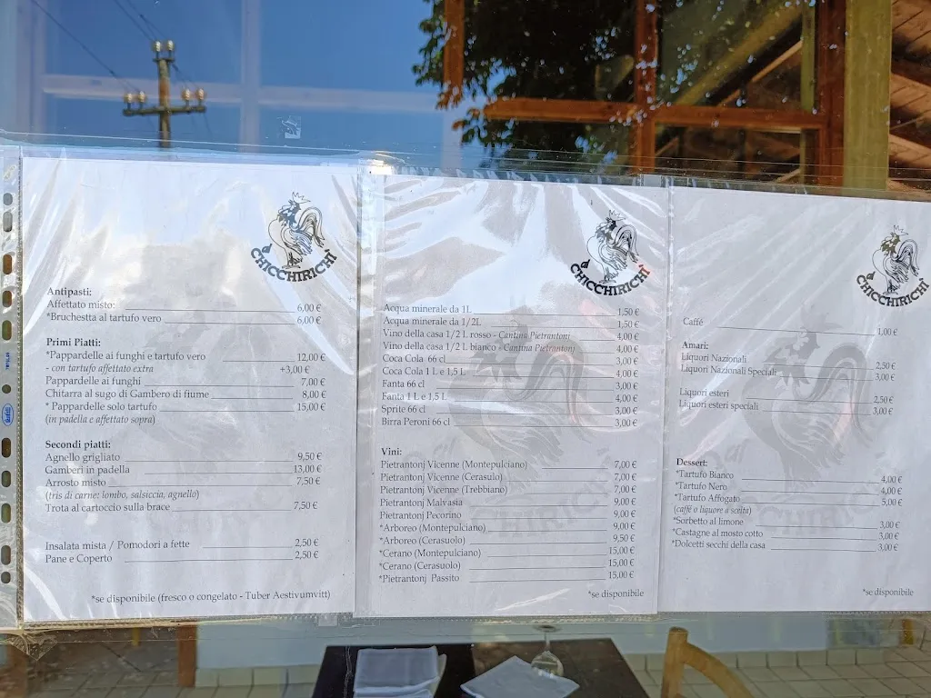 Menu_Al Chicchirichi'_San Demetrio Ne' Vestini_immagine_3