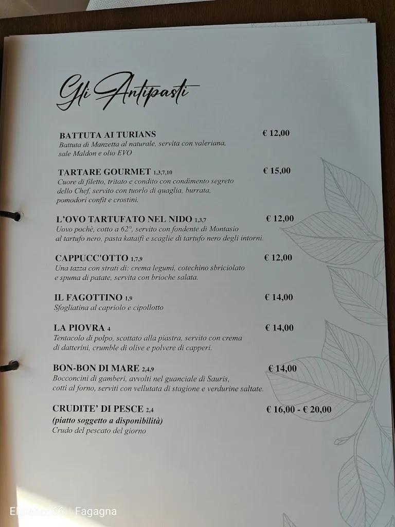 Menu_Osteria Ai Turians_Fagagna_image_2