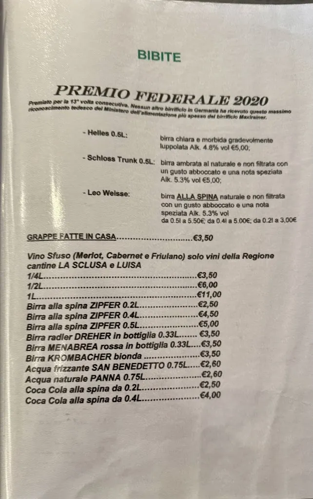 Menu_Pizzeria alle Alpi_Forni di Sopra_image_4