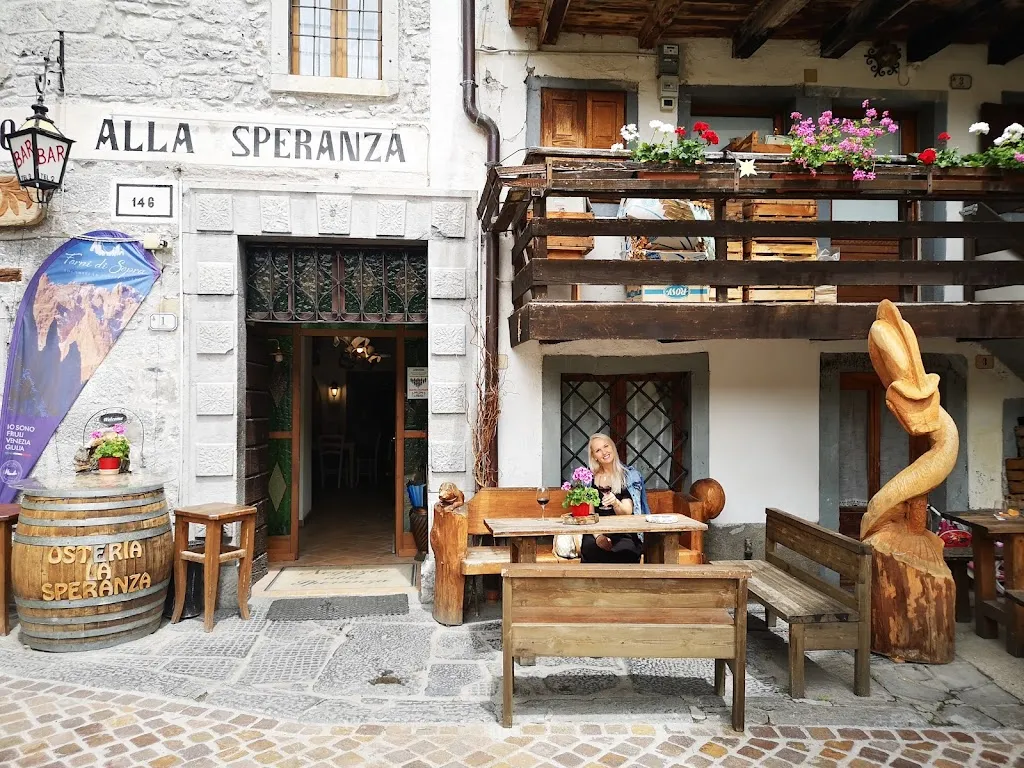 Antica Osteria La Speranza restaurant in Forni di Sopra