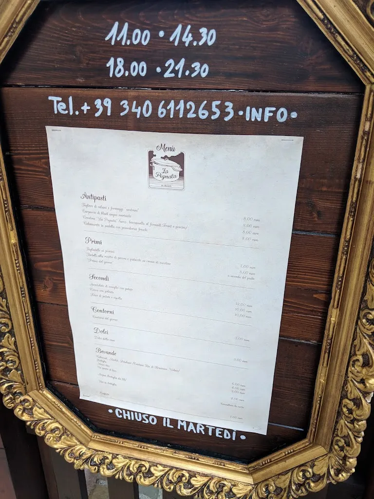 Menu_Trattoria La Pignata_Frisanco_image_2