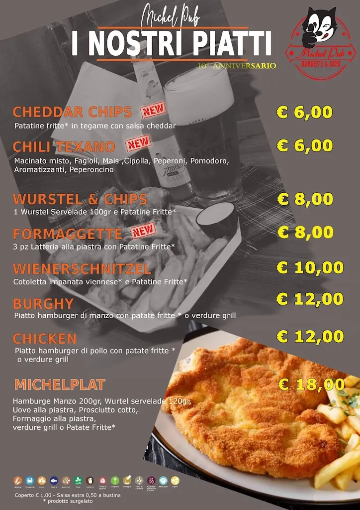 Menu_Michel Pub - Birreria - Paninoteca - Stuzzicheria_Gonars_image_3