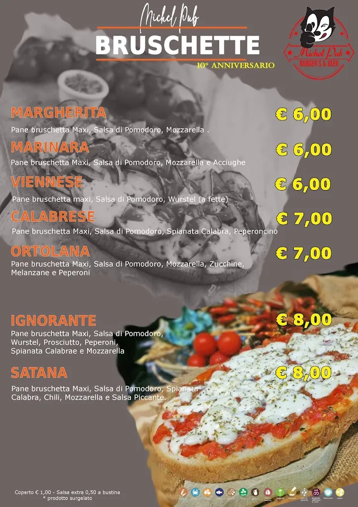 Menu_Michel Pub - Birreria - Paninoteca - Stuzzicheria_Gonars_image_4