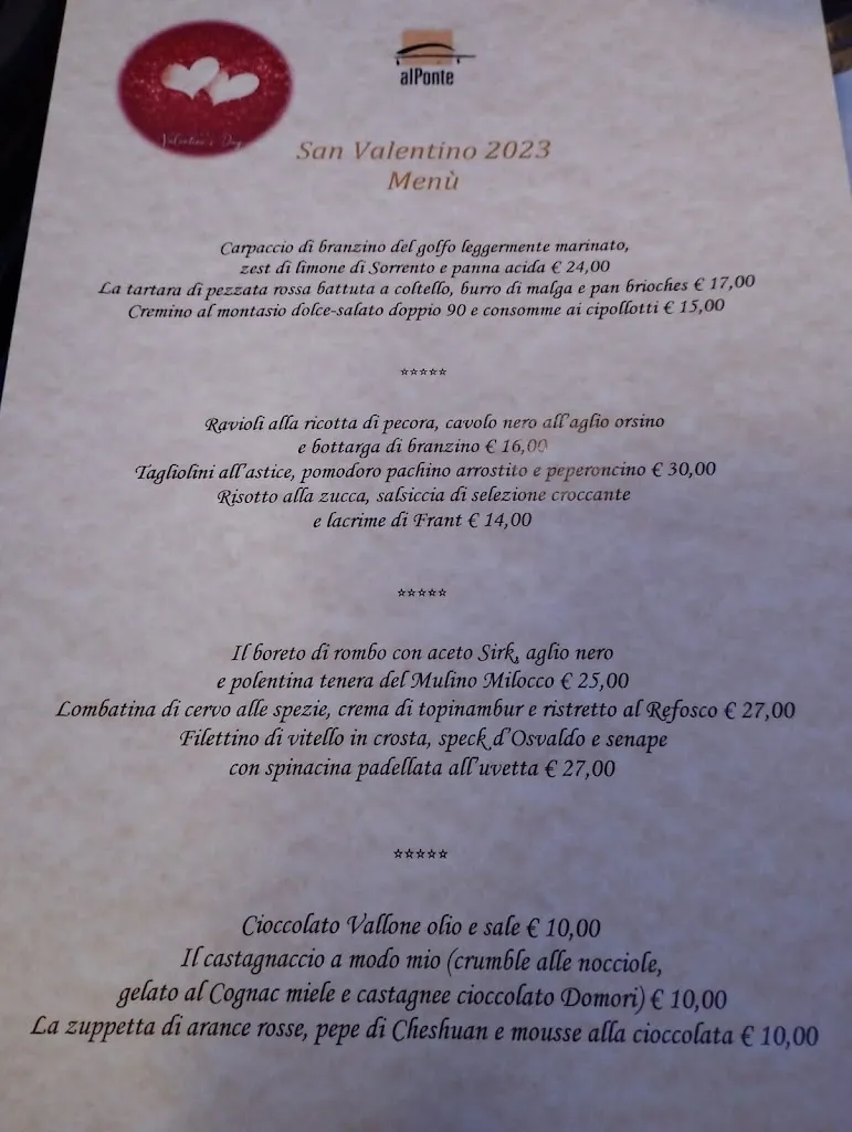 Menu_Al Ponte_Gradisca d'Isonzo_image_1