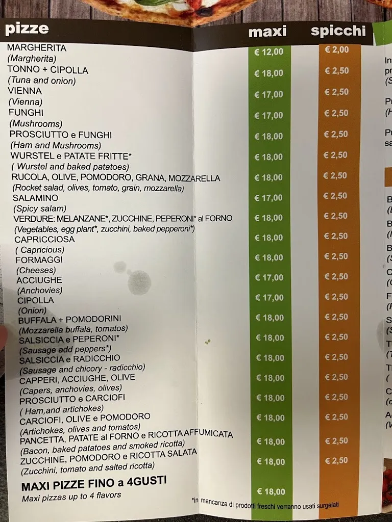 Menu_Jolly Pizza d isonzo_Gradisca d'Isonzo_image_1