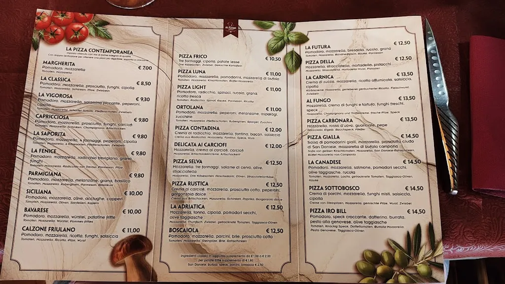 Menu_Ristorante Pizzeria Al Fungo_Gemona_image_1
