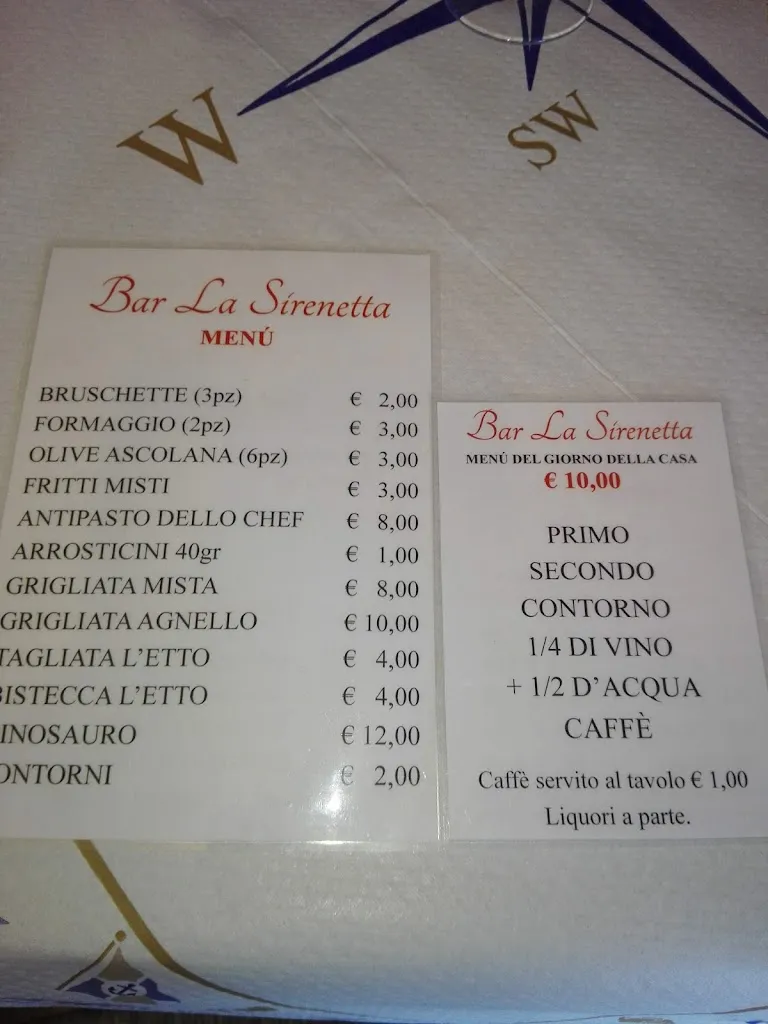 Menu_Trattoria Bar La Sirenetta San Nicolò A Tordino_San Nicolò a Tordino_immagine_4