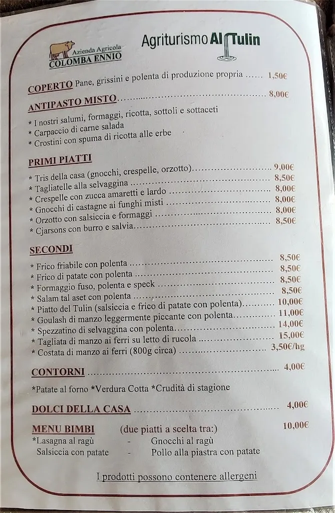 Menu_Agriturismo Al Tulin_Gemona_image_2