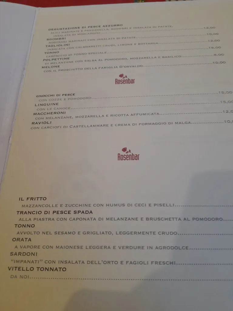 Menu_Rosenbar Ristorante_Gorizia_image_1