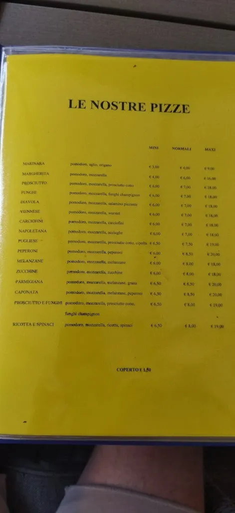 Menü_Pizza Connection Gorizia_Gorizia_Bild_1