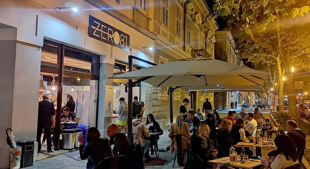Zero81 restaurant in Gorizia