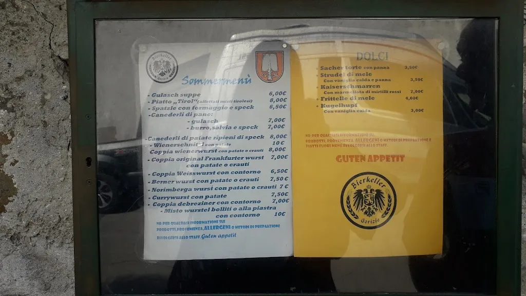 Menu_Bier Keller Gorizia_Gorizia_image_4