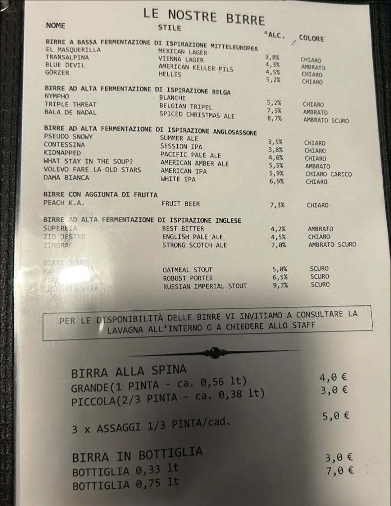 Menu_Antica Contea Birrificio & Tap Room_Gorizia_image_4