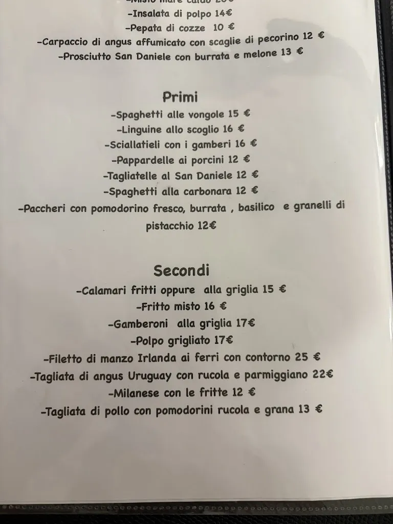 Menu_Albergo Ristorante Pizzeria Riviera_Magnano in Riviera_image_2