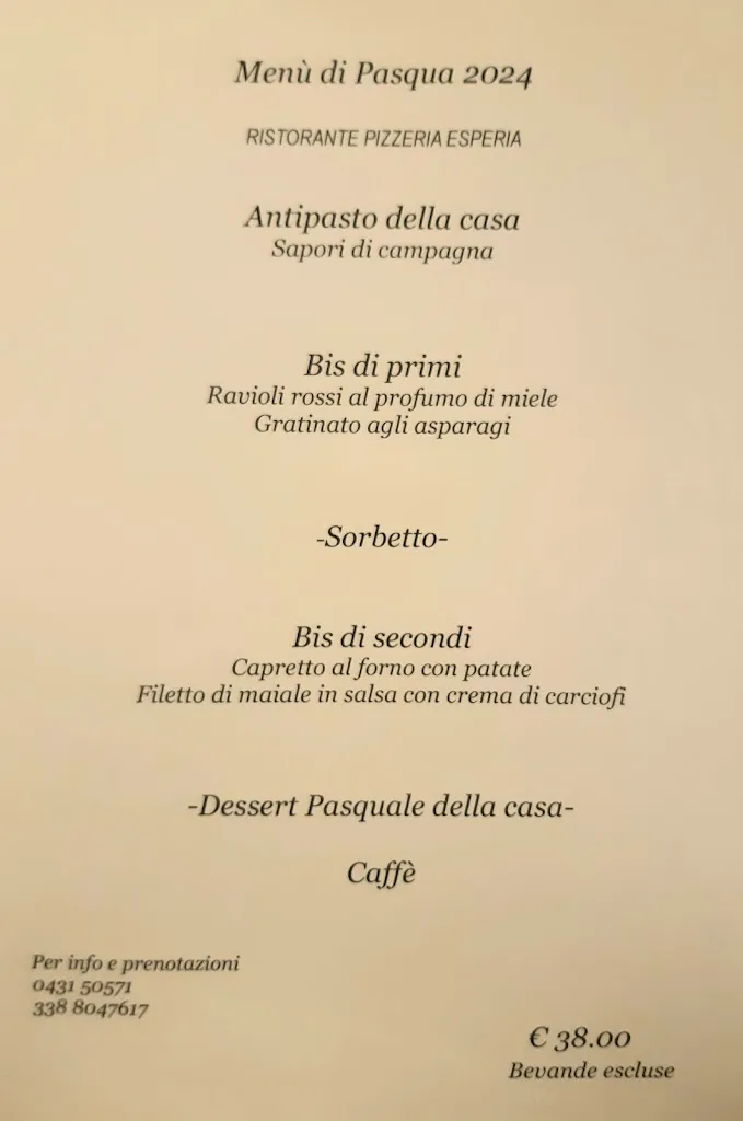 Menu_Ristorante Pizzeria Esperia_Latisana_image_1