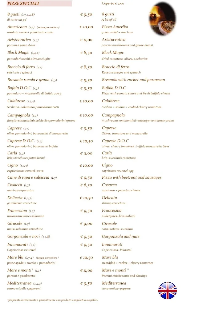 Menu_Ristorante Pizzeria Hotel Cigno_Latisana_image_1