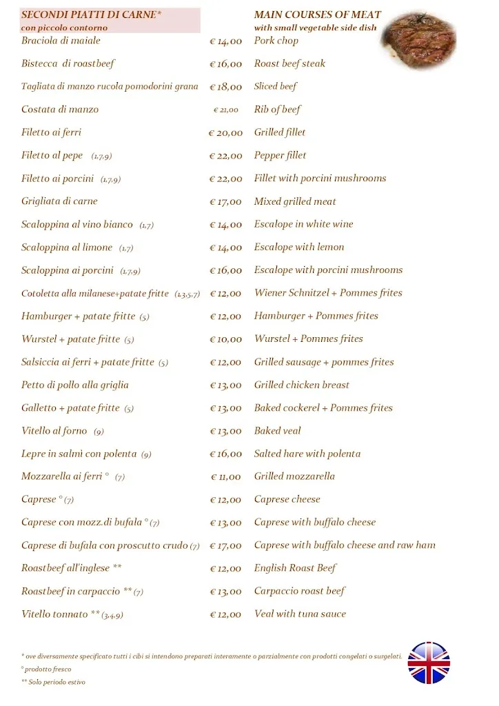 Menu_Ristorante Pizzeria Hotel Cigno_Latisana_image_4