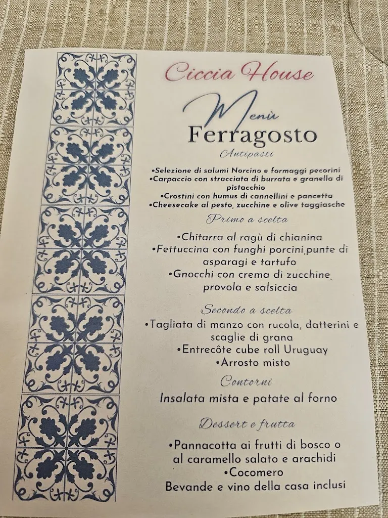 Menu_Ciccia House_Avezzano_image_1