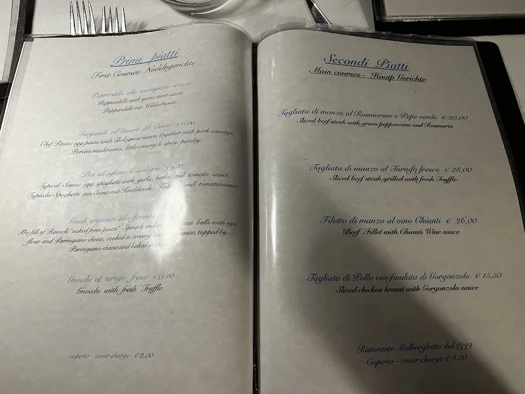 Menu_Ristorante Malborghetto dal 1999 in Lecchi in Chianti_Malborghetto_image_4