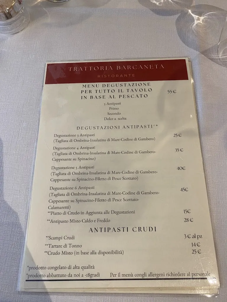 Menu_Trattoria Barcaneta_Marano Lagunare_image_1