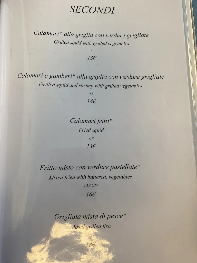 Menu_Bar ristorantino Vista sul Mare _Marano Lagunare_image_2