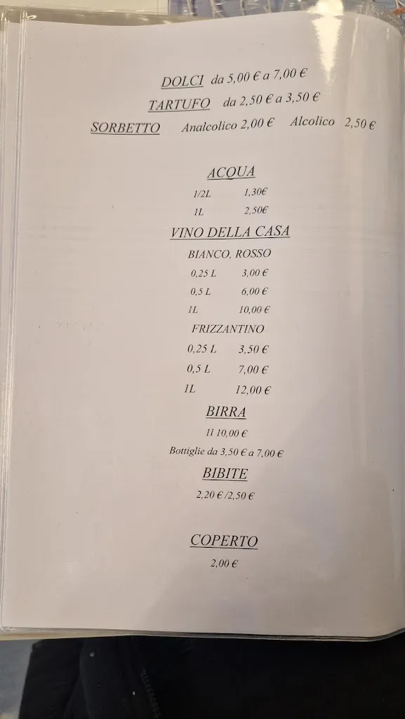 Menu_Bar ristorantino Vista sul Mare _Marano Lagunare_image_3