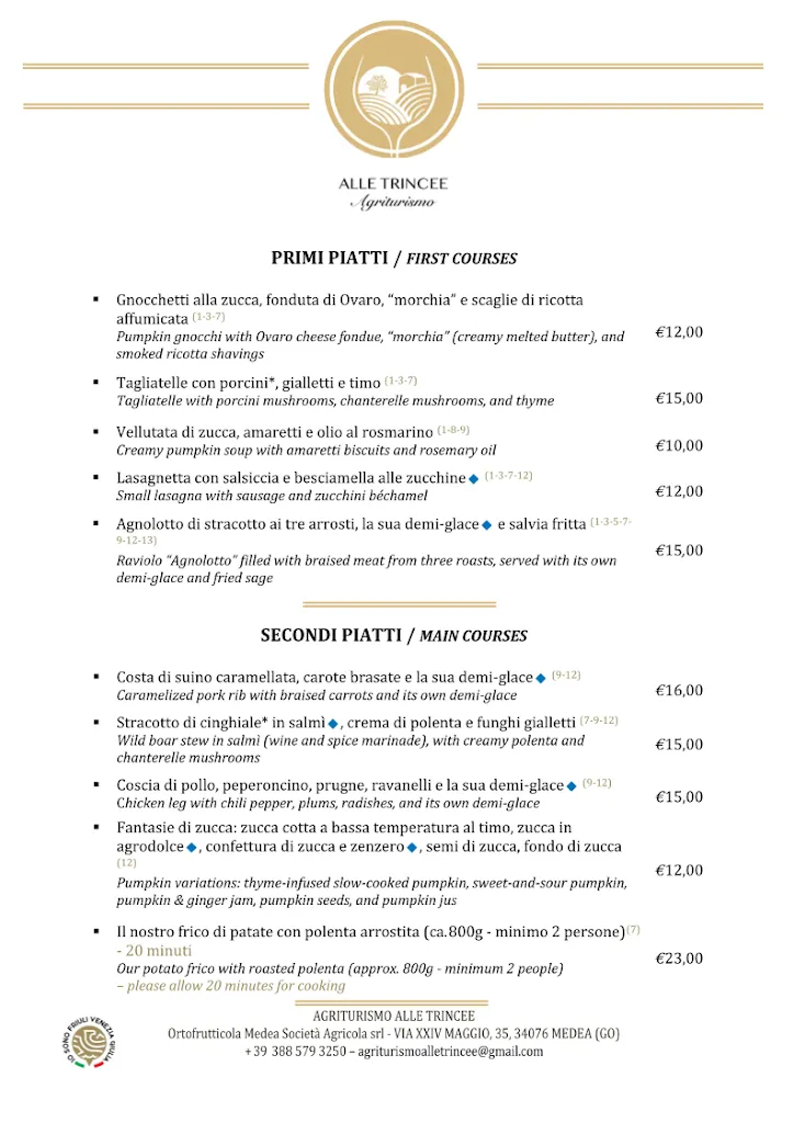 Menu_Agriturismo Alle Trincee_Medea_image_2
