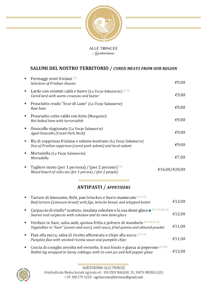 Menu_Agriturismo Alle Trincee_Medea_image_3