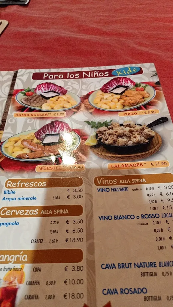 Menu_Ristorante Spagnolo La Paella_Lignano Sabbiadoro_image_4