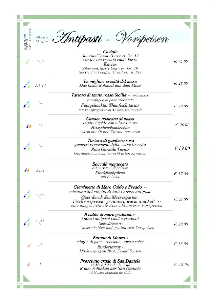 Menu_Ristorante Agosti di Petrozzi Mauro e Annalisa_Lignano Sabbiadoro_image_4