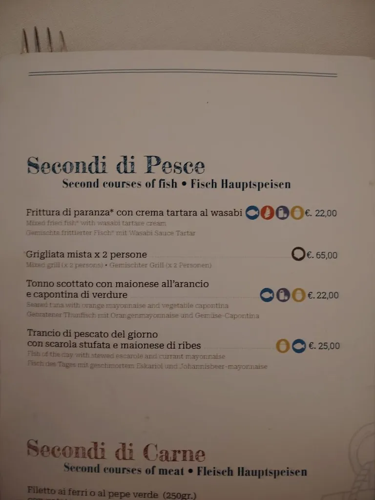 Menu_Ristorante Marechiaro_Lignano Sabbiadoro_image_1