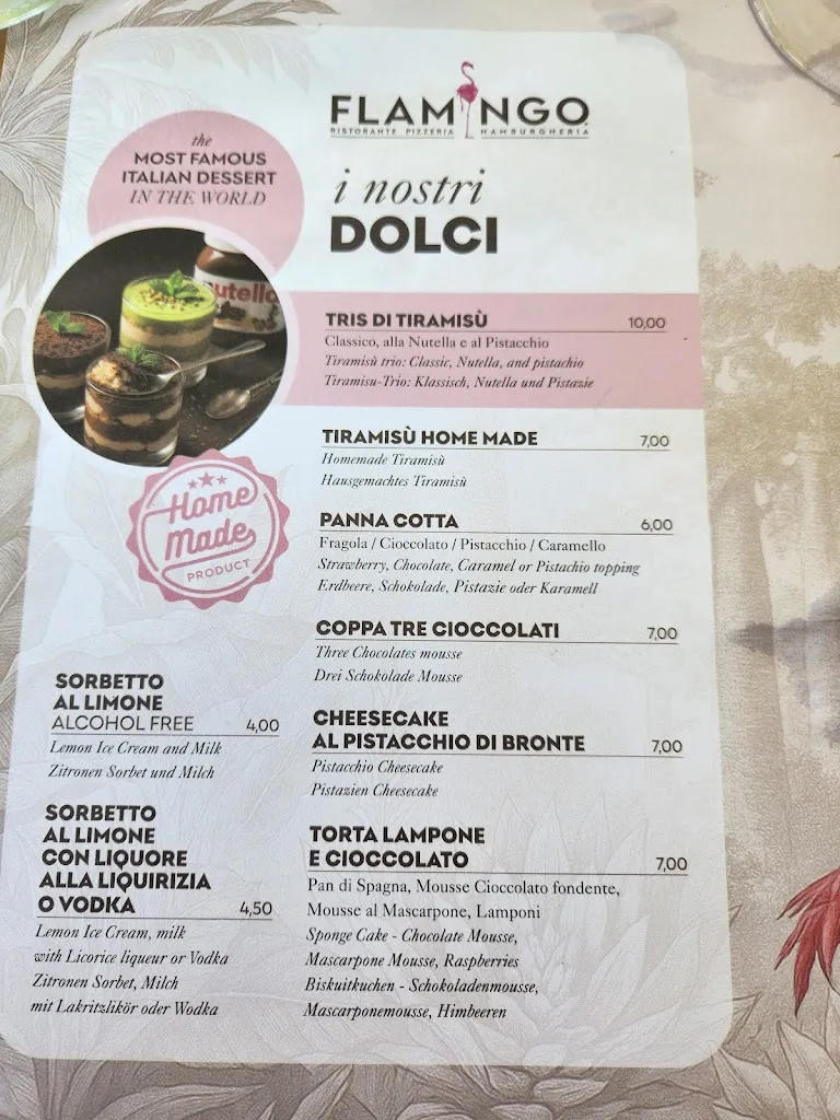 Menu_Flamingo Lignano_Lignano Sabbiadoro_image_2