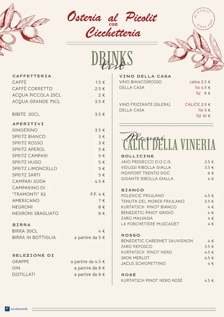 Menu_Osteria al Picolit con Cicchetteria_Lignano Sabbiadoro_image_2