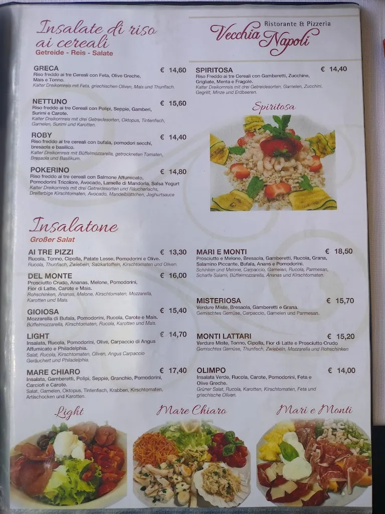 Menu_Ristorante Pizzeria Vecchia Napoli_Lignano Sabbiadoro_image_1