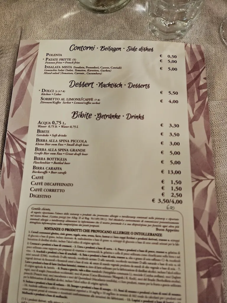 Menu_Restaurant Da Gigi Marchetto_Lignano Sabbiadoro_immagine_3