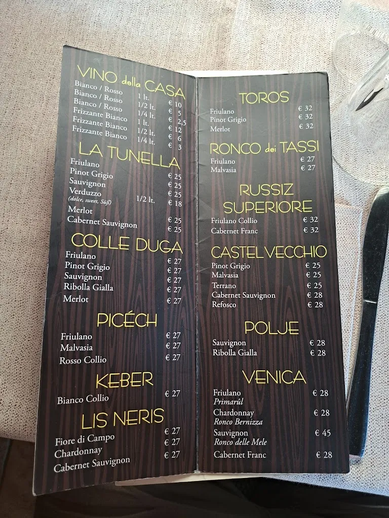 Menu_Restaurant Da Gigi Marchetto_Lignano Sabbiadoro_immagine_4