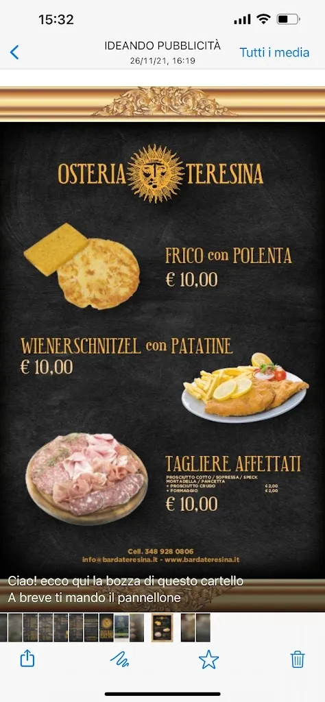 Menu_Osteria Teresina - Lignano_Lignano Sabbiadoro_image_4