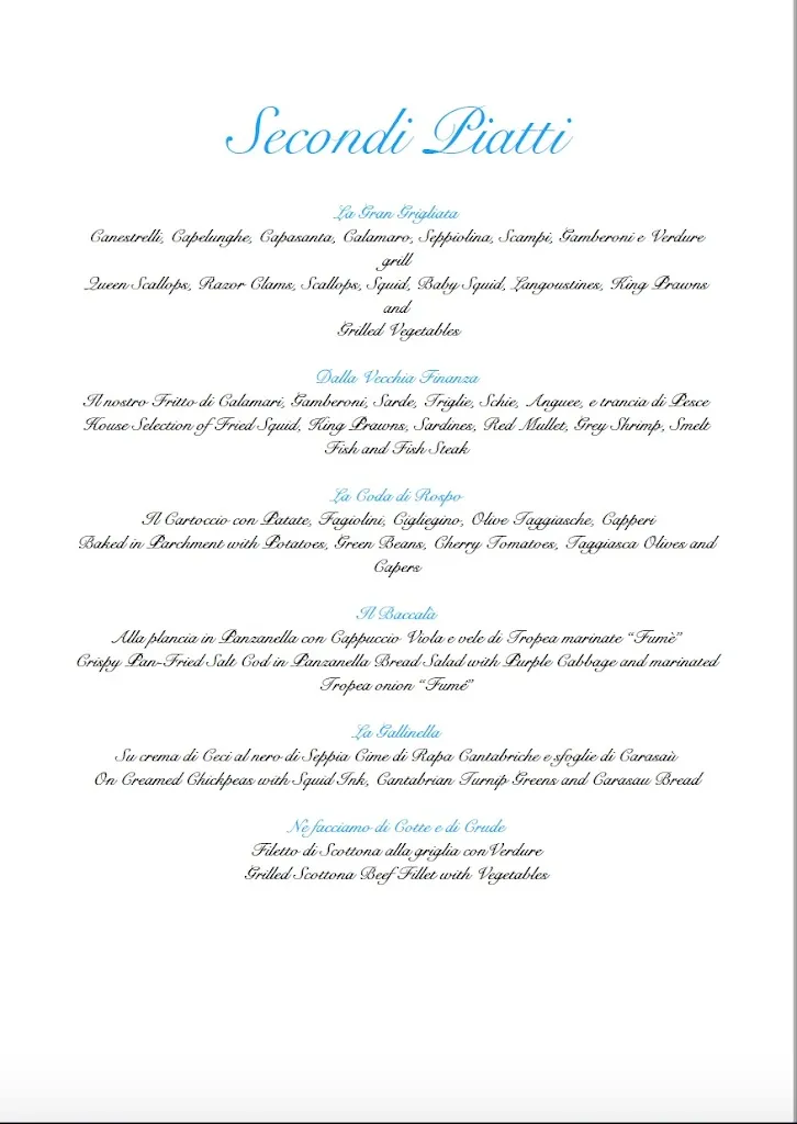 Menu_Ristorante Alla Vecchia Finanza_Lignano Sabbiadoro_image_1