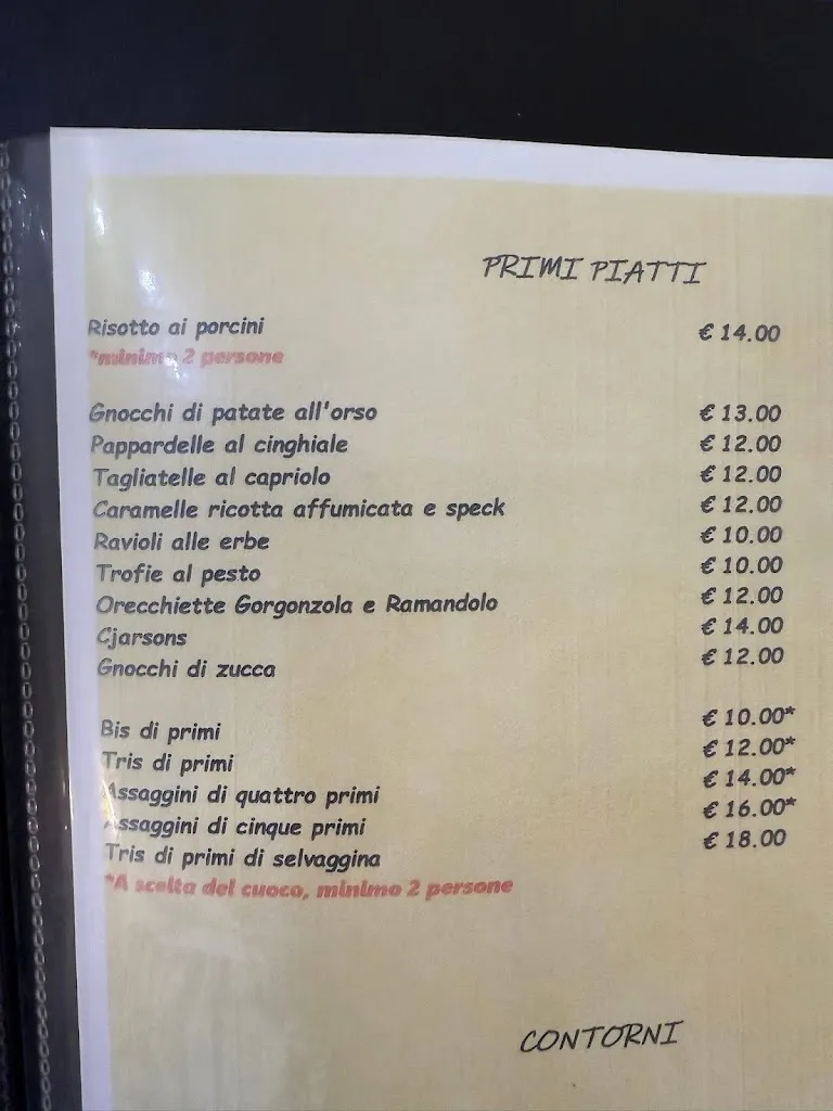 Menu_Locanda dall' orso / Restavracija pri Medvedu_Montenars_image_2