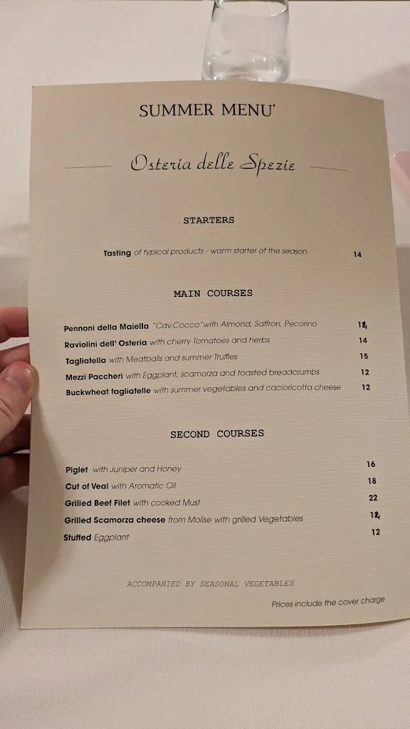 Harrie Oosterhuis_Osteria Delle Spezie_San Salvo_review
