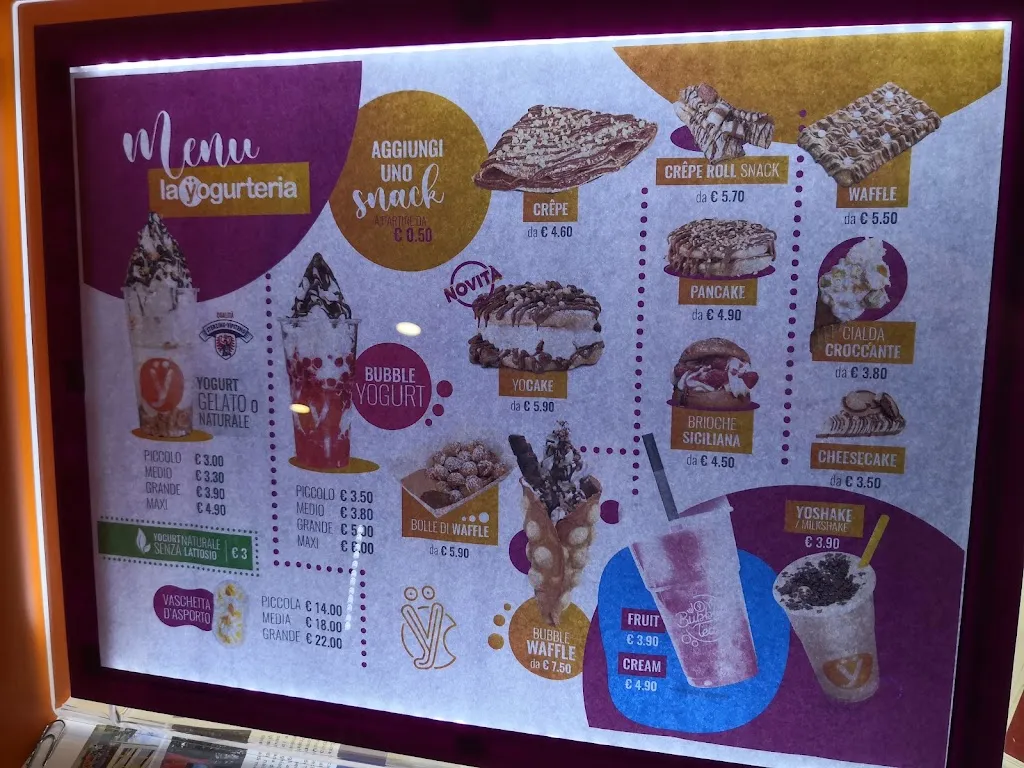 Menu_La Yogurteria CC Città Fiera Martignacco (UD)_Martignacco_image_2