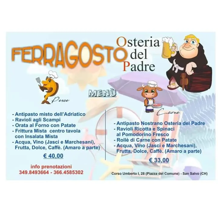 Menu_Osteria Del Padre_San Salvo_image_2