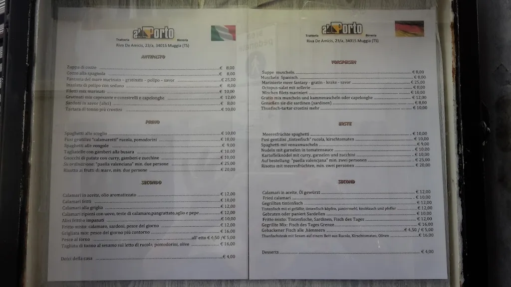 Menu_Trattoria Birreria Al Porto_Muggia_image_3