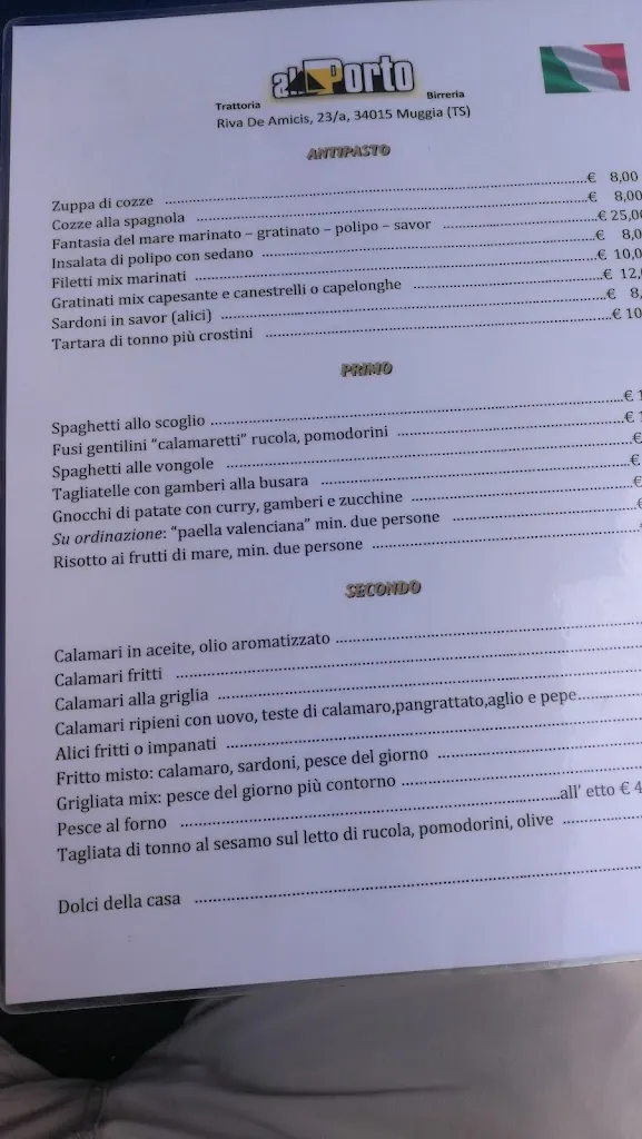 Menu_Trattoria Birreria Al Porto_Muggia_image_4