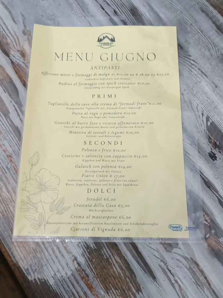 Menu_Malga Cason di Lanza / Lanzer Alm /Lance_Paularo_image_1